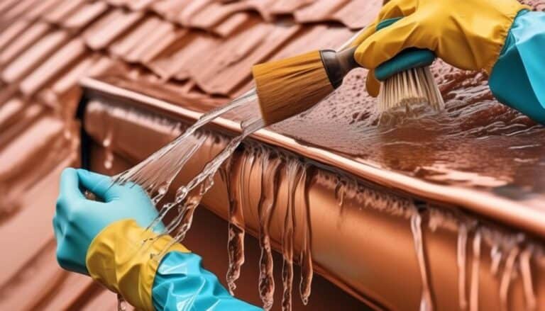 cleaning leader head gutters