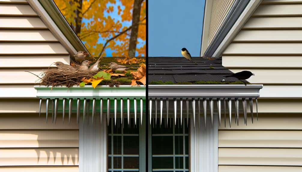 gutter bird spike necessity