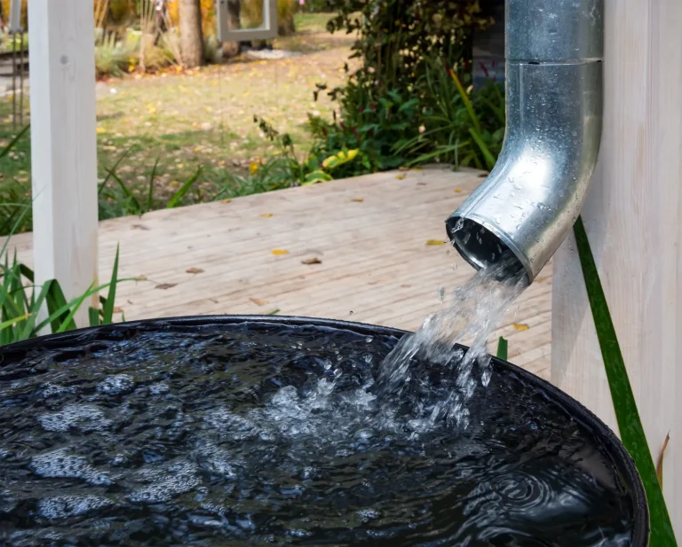 rainwater harvesting water