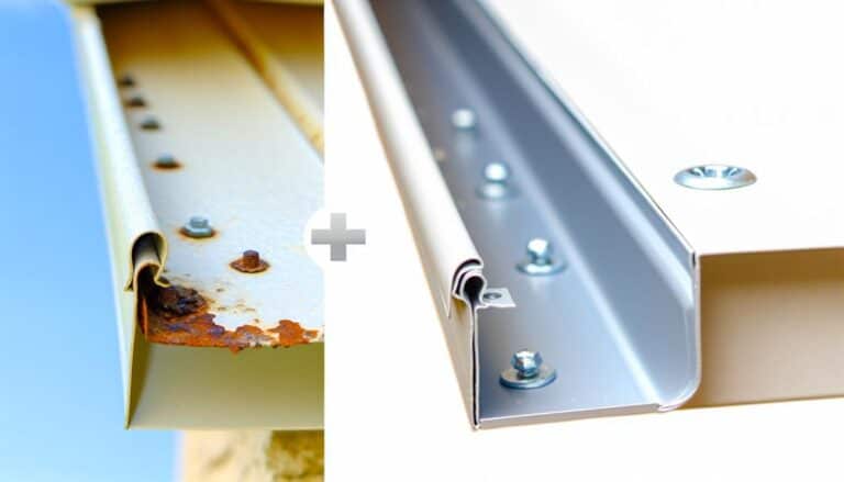 comparing gutter repair options