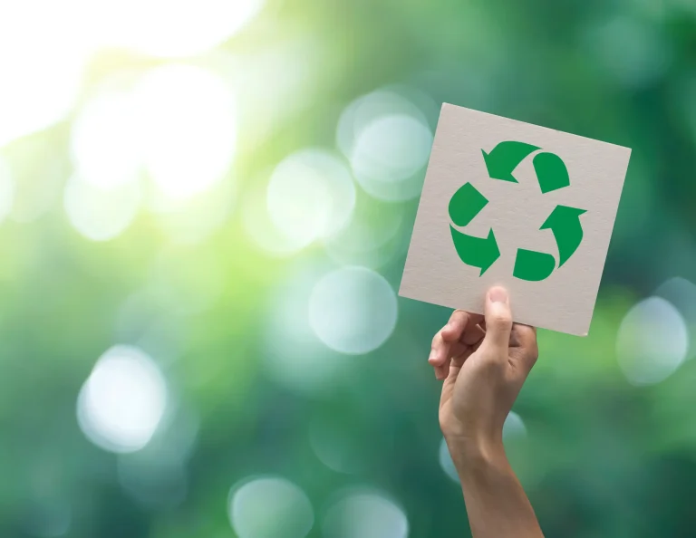 Recycling the gutter waste disposal