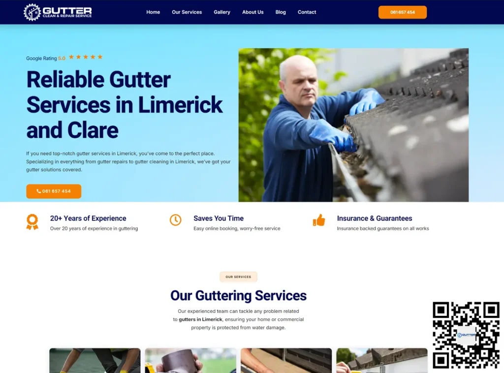 guttering service reviews screenshot