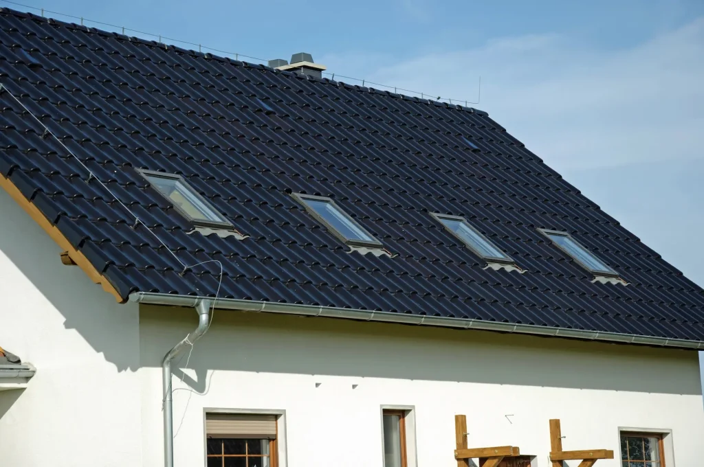 roof design and gutter installation