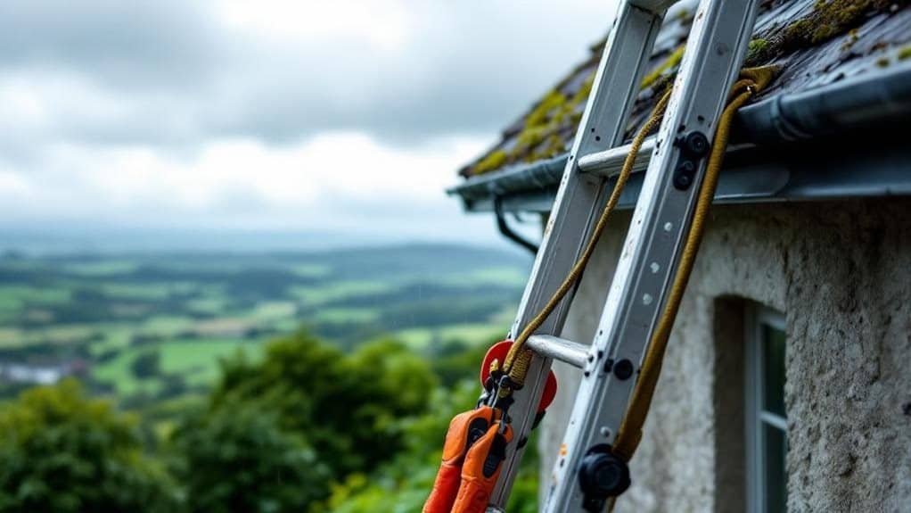 safety precautions for gutters